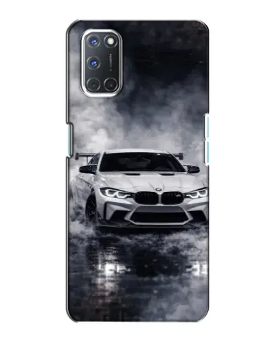 Чехол для OPPO A72 с картинкой «BMW сквозь туман»