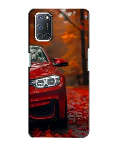 Чехол для OPPO A72 с картинкой «Осенняя BMW M4»