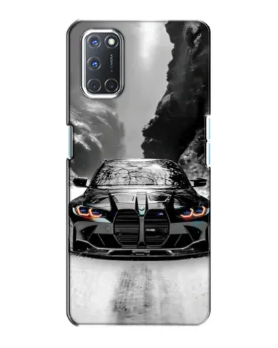 Чехол для OPPO A72 с картинкой «BMW — акварельный дрифт» Чехол для OPPO A72 с картинкой «BMW — акварельный дрифт»