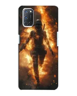 Чохол для OPPO A72 з картинкою «BMW — швидкість у дощі»