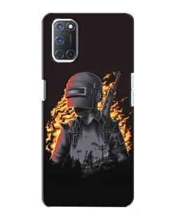 Чохол для OPPO A72 з картинкою «PUBG — вогняний силует» Чохол для OPPO A72 з картинкою «PUBG — вогняний силует»