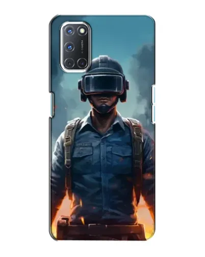 Чохол для OPPO A72 з картинкою «PUBG — реалістичний герой»