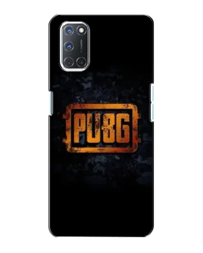 Чохол для OPPO A72 з картинкою «PUBG — золотий логотип»