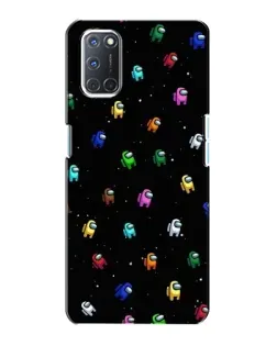 Чохол для OPPO A72 з картинкою «Екіпаж Among Us»