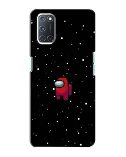 Чохол для OPPO A72 з картинкою «Червоний Among Us»