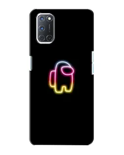 Чохол для OPPO A72 з картинкою «Among Us градієнт»