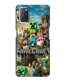Чохол для OPPO A72 з картинкою «Замок Minecraft»