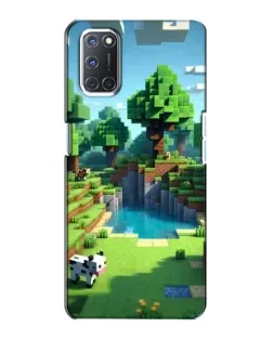 Чохол для OPPO A72 з картинкою «Minecraft літній день»