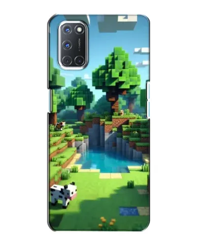 Чохол для OPPO A72 з картинкою «Minecraft літній день»