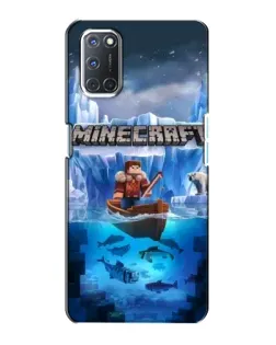 Чохол для OPPO A72 з картинкою «Minecraft льодянийсвіт»
