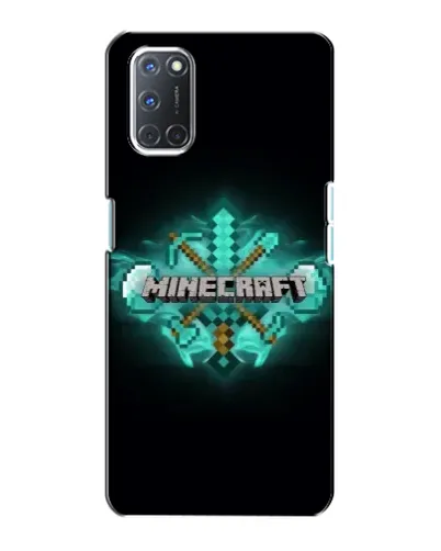 Чохол для OPPO A72 з картинкою «Minecraft Diamond лого»