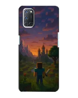 Чохол для OPPO A72 з картинкою «Стів біля вежі»
