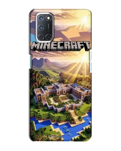 Чохол для OPPO A72 з картинкою «Minecraft панорама»