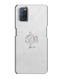 Чохол для OPPO A72 з картинкою «Івана 3:16 Хрест»