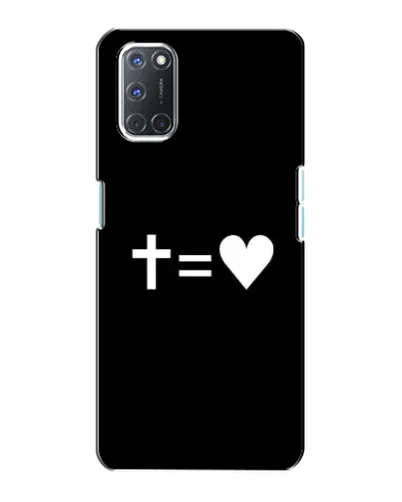 Чохол для OPPO A72 з картинкою «Хрест та Серце» Чохол для OPPO A72 з картинкою «Хрест та Серце»