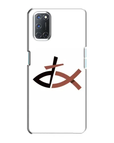 Чохол для OPPO A72 з картинкою «Риба та хрест» Чохол для OPPO A72 з картинкою «Риба та хрест»