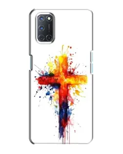 Чохол для OPPO A72 з картинкою «Акварельний хрест»