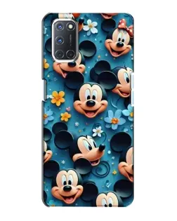 Чохол для OPPO A72 з картинкою «Паттерн Міккі та Мінні»