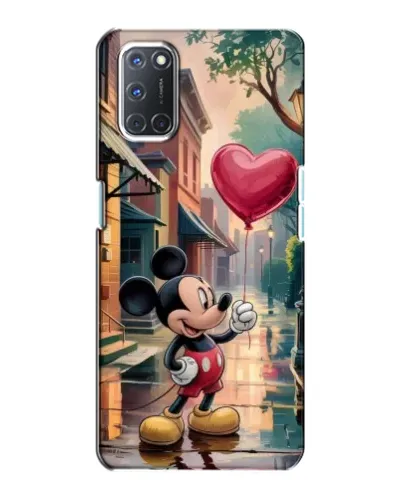 Чохол для OPPO A72 з картинкою «Міккі та кулька-серце» Чохол для OPPO A72 з картинкою «Міккі та кулька-серце»