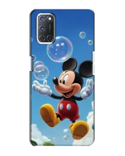 Чохол для OPPO A72 з картинкою «Mickey та мильні бульбашки»