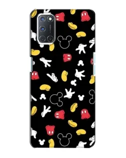 Чохол для OPPO A72 з картинкою «Графічний принт лапок»