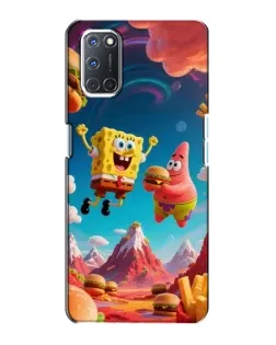 Чохол для OPPO A72 з картинкою «Космічний фастфуд»