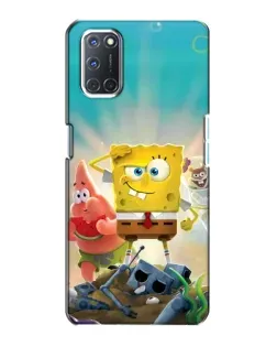 Чохол для OPPO A72 з картинкою «Спанч Боб переможець»