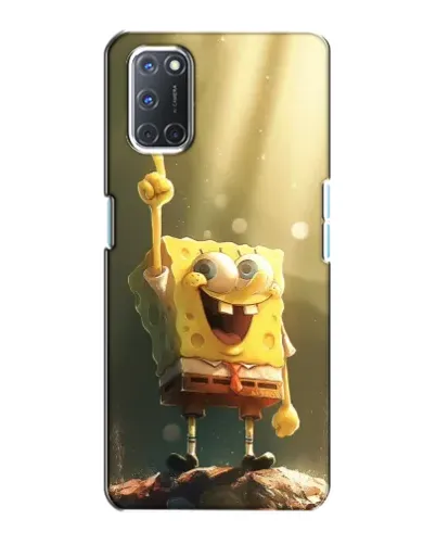Чохол для OPPO A72 з картинкою «Сяючий Спанч Боб»