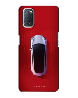 Чехол для OPPO A72 с картинкой «Tesla Top View» Чехол для OPPO A72 с картинкой «Tesla Top View»