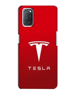 Чехол для OPPO A72 с картинкой «Tesla Red Classic» Чехол для OPPO A72 с картинкой «Tesla Red Classic»
