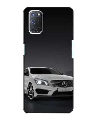 Чехол для OPPO A72 с картинкой «Mercedes AMG GT Silver»