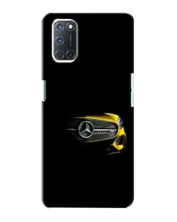 Чехол для OPPO A72 с картинкой «Mercedes — ретро стиль»
