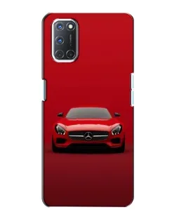 Чехол для OPPO A72 с картинкой «Красный Mercedes AMG»
