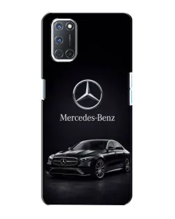 Чехол для OPPO A72 с картинкой «Mercedes — решетка радиатора»
