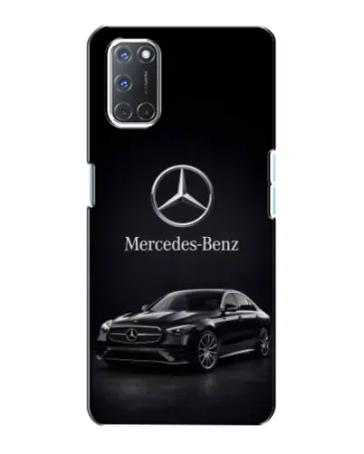 Чехол для OPPO A72 с картинкой «Mercedes — решетка радиатора»
