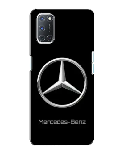 Чехол для OPPO A72 с картинкой «Mercedes Silver Logo»