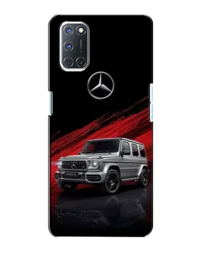 Чехол для OPPO A72 с картинкой «Mercedes G-Class красный»