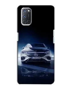 Чехол для OPPO A72 с картинкой «Ночной Mercedes EQ»