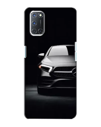 Чехол для OPPO A72 с картинкой «Свет фар Mercedes»