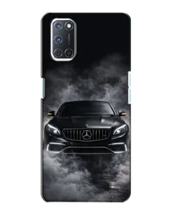 Чехол для OPPO A72 с картинкой «Mercedes в дыму»