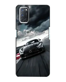 Чехол для OPPO A72 с картинкой «Гоночный Mercedes AMG»