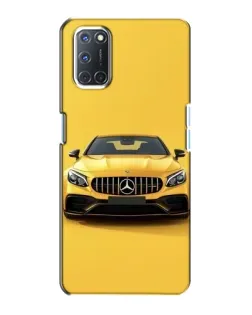 Чехол для OPPO A72 с картинкой «Желтый Mercedes GT»