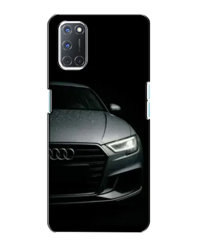 Чехол для OPPO A72 с картинкой «Audi — детализация кузова»