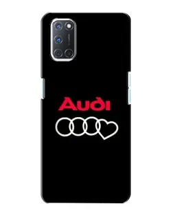Чехол для OPPO A72 с картинкой «Логотип Audi Heart» Чехол для OPPO A72 с картинкой «Логотип Audi Heart»