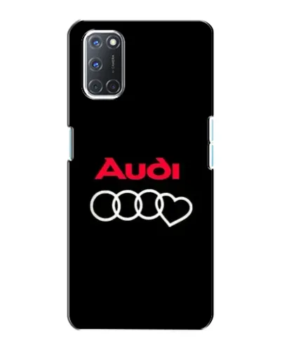 Чехол для OPPO A72 с картинкой «Логотип Audi Heart»