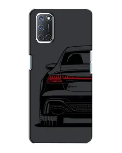 Чехол для OPPO A72 с картинкой «Задняя часть Audi — арт»