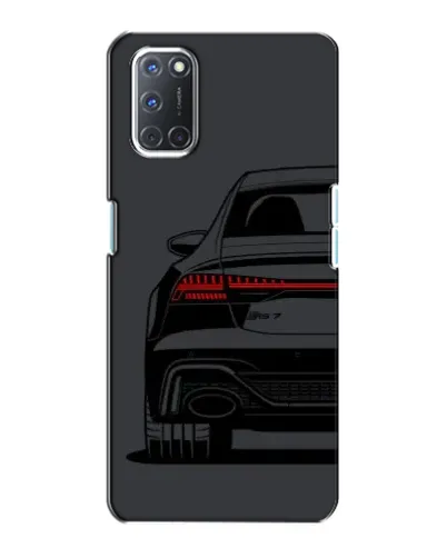 Чехол для OPPO A72 с картинкой «Задняя часть Audi — арт»