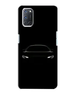 Чехол для OPPO A72 с картинкой «Взгляд Audi в темноте»