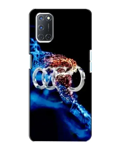 Чехол для OPPO A72 с картинкой «Энергия лого Audi»