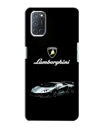 Чехол для OPPO A72 с картинкой «Логотип Lamborghini классика»